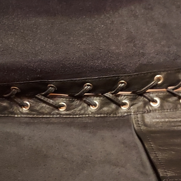 Black Leather Vest by LeatherSmith Palm Springs size XXL - Picture 6 of 11